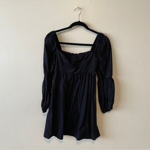 Reformation Black Mini Dress